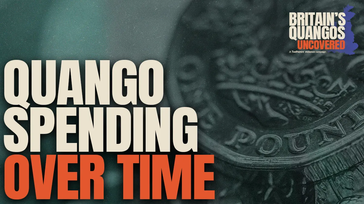 Briefing: quango spending over time