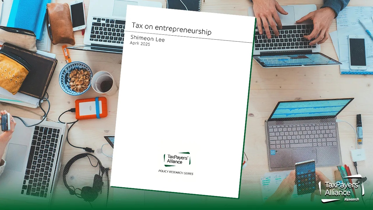 Tax on entrepreneurship