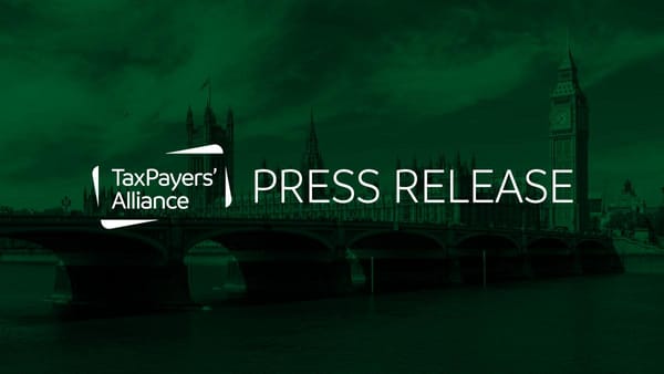 TaxPayers’ Alliance responds to increase in MPs' pay