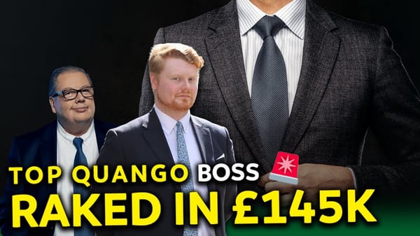 REVEALED: Top Quango Boss Raked in £145k