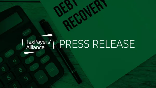 TaxPayers’ Alliance responds to borrowing hitting a four year high