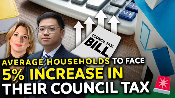 YOUR Council Tax is SOARING by an INFLATION BUSTING 5%