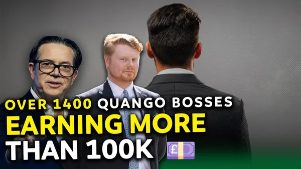 REVEALED: Over 1400 Quango Bosses Raking in MORE than £100k!